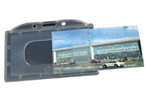 518 RIGID PLASTIC ID HOLDER